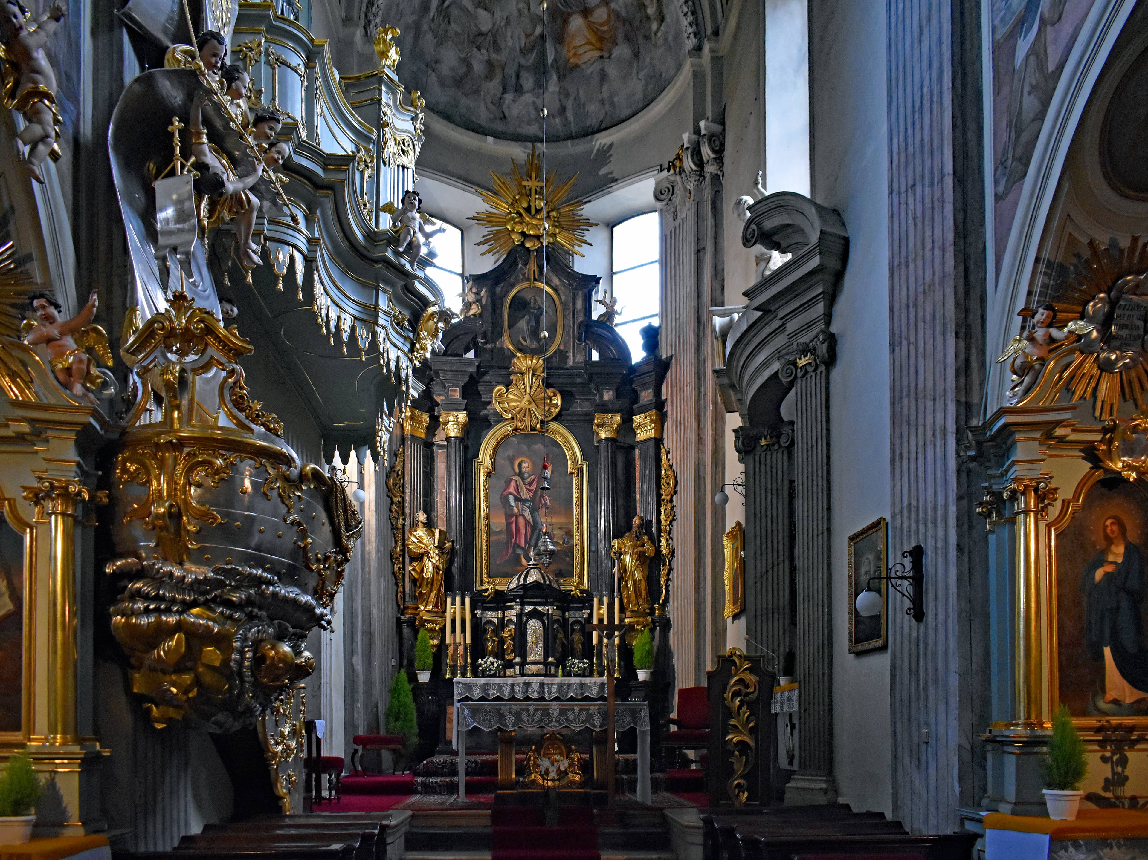 Baroque Interior Splendor
