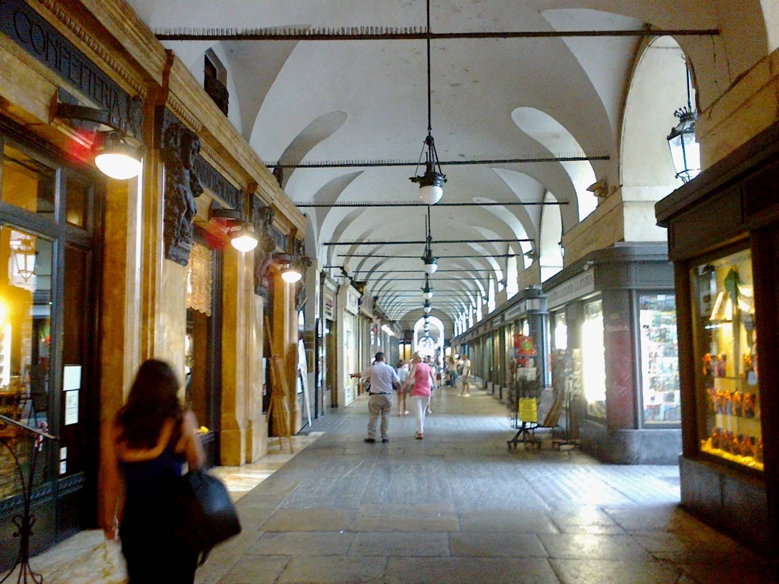 Via Po Arcades