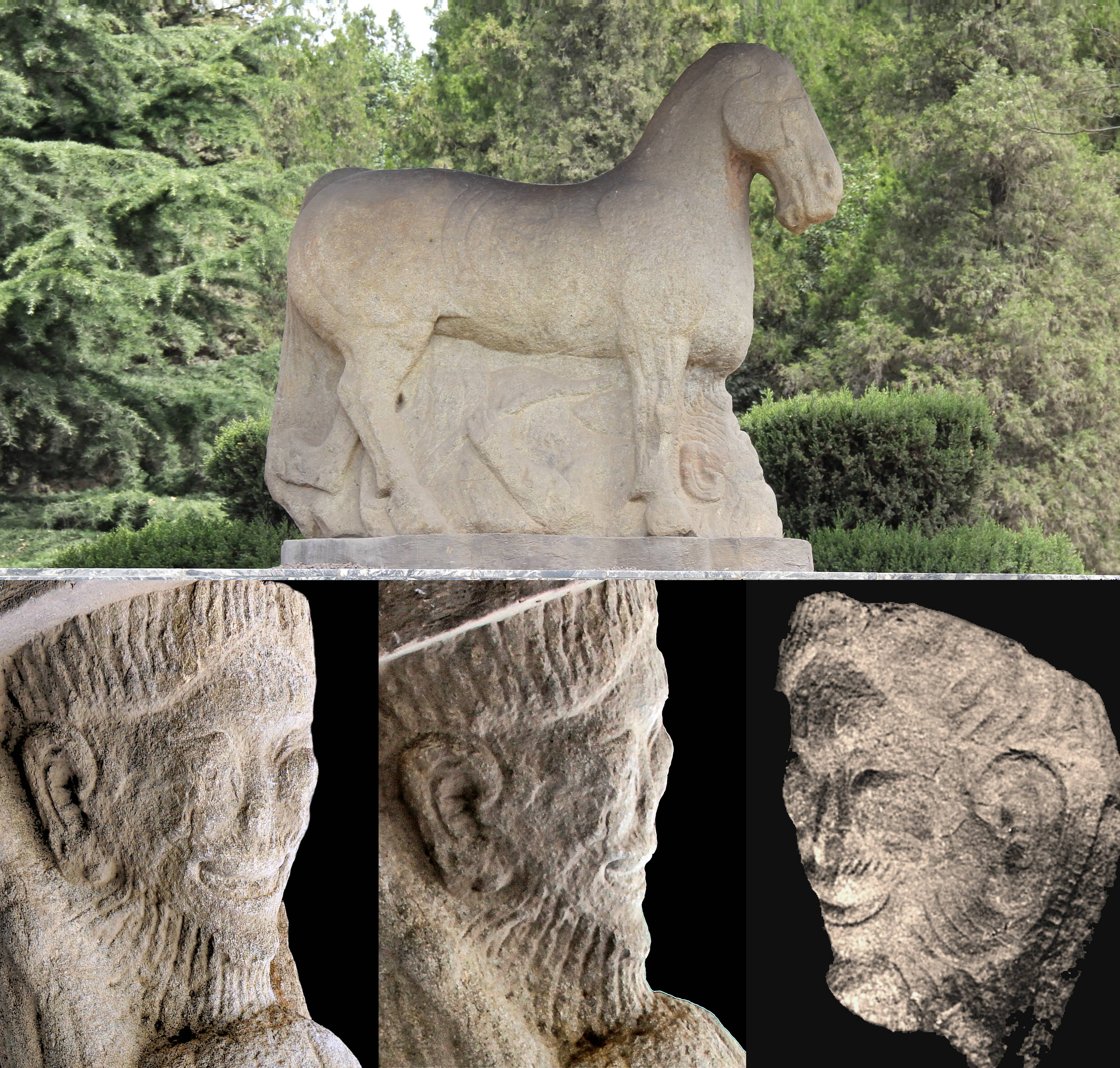 Statues of Horses and Soldiers