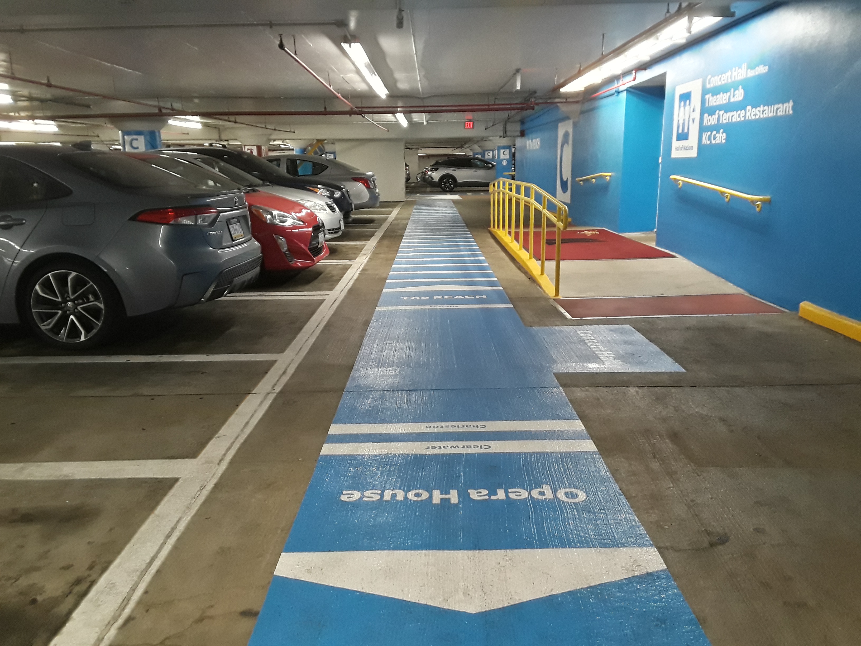 Underground Parking Convenience