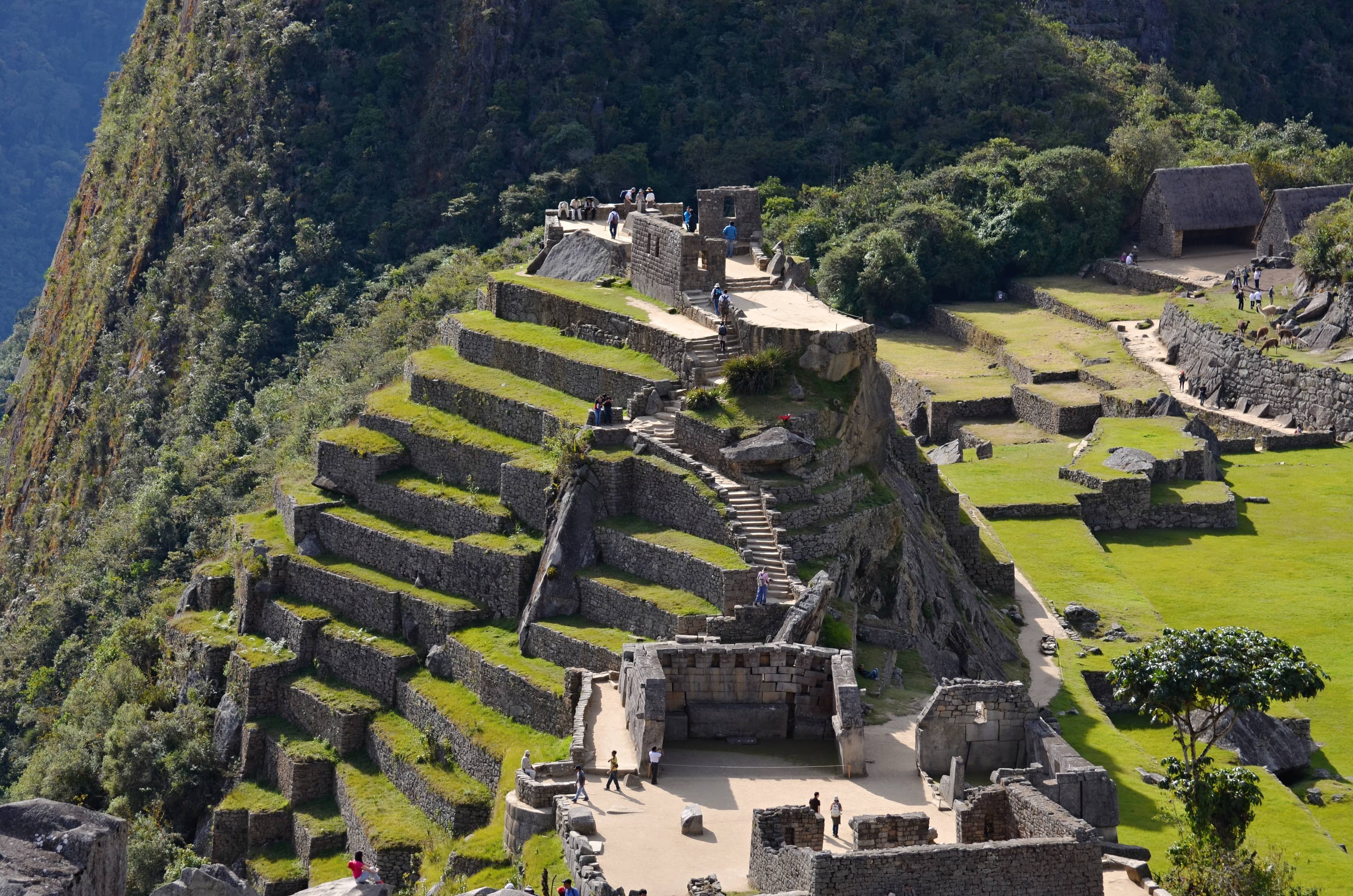 Terraces near Intiwatana Pyramid