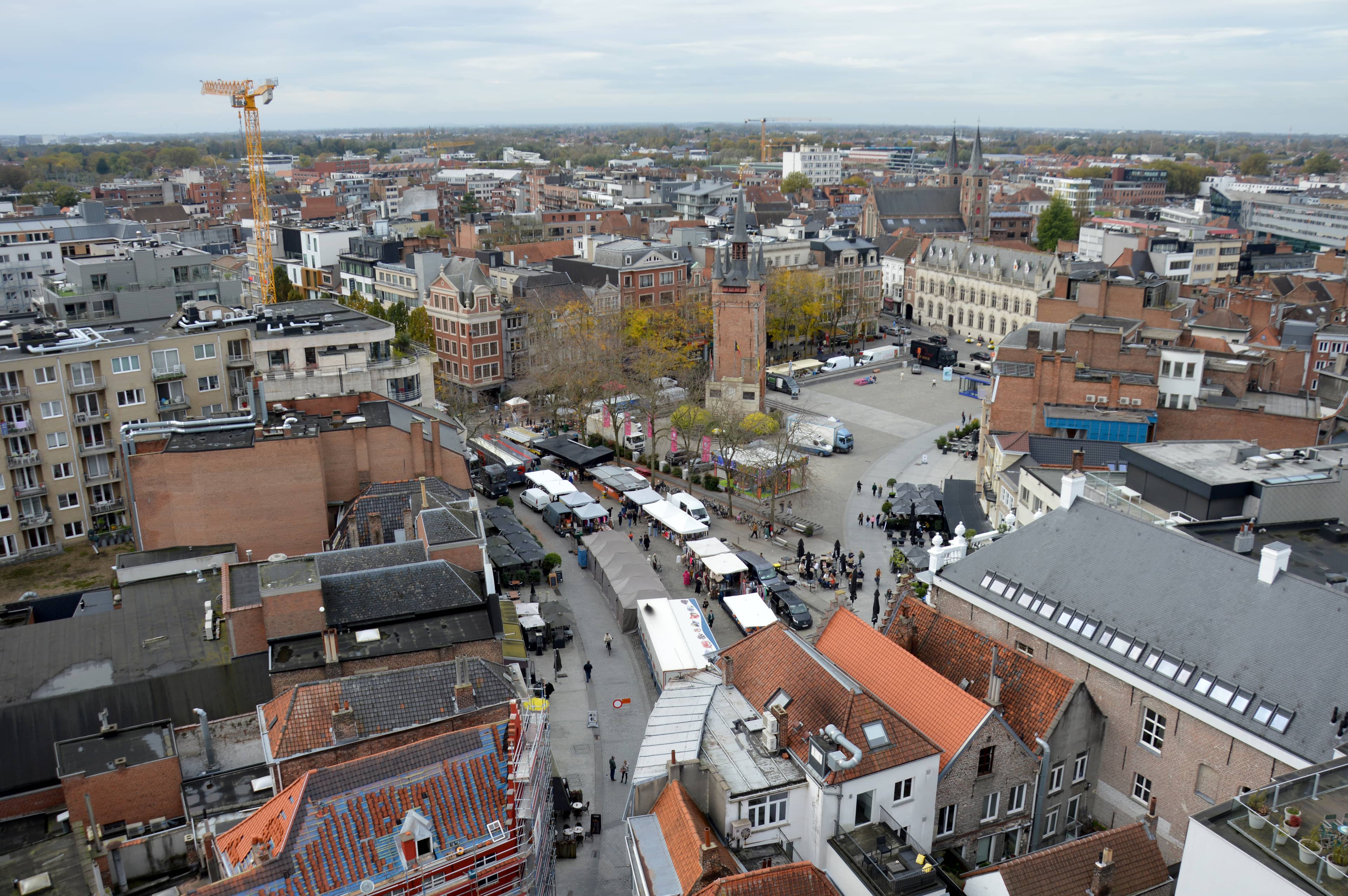 Vibrant Market Atmosphere