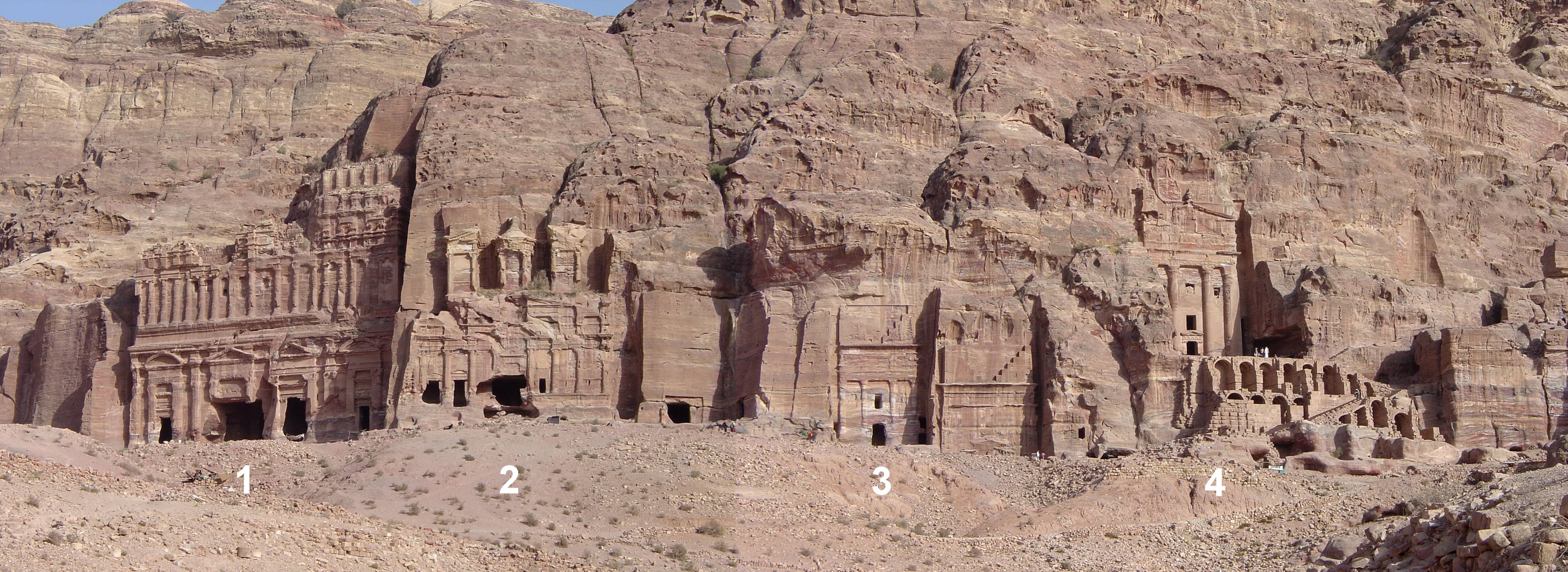 Royal Tombs Panorama