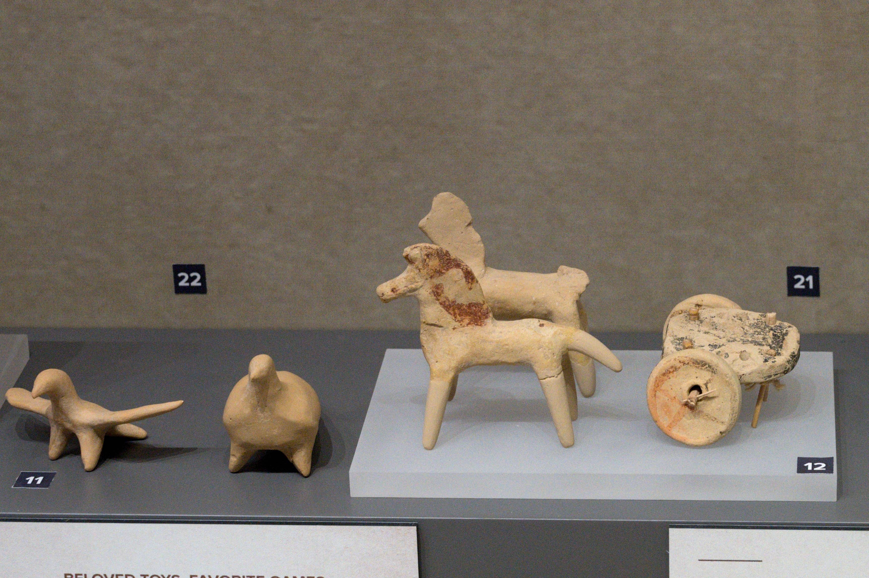 Modern and Prehistoric Toys