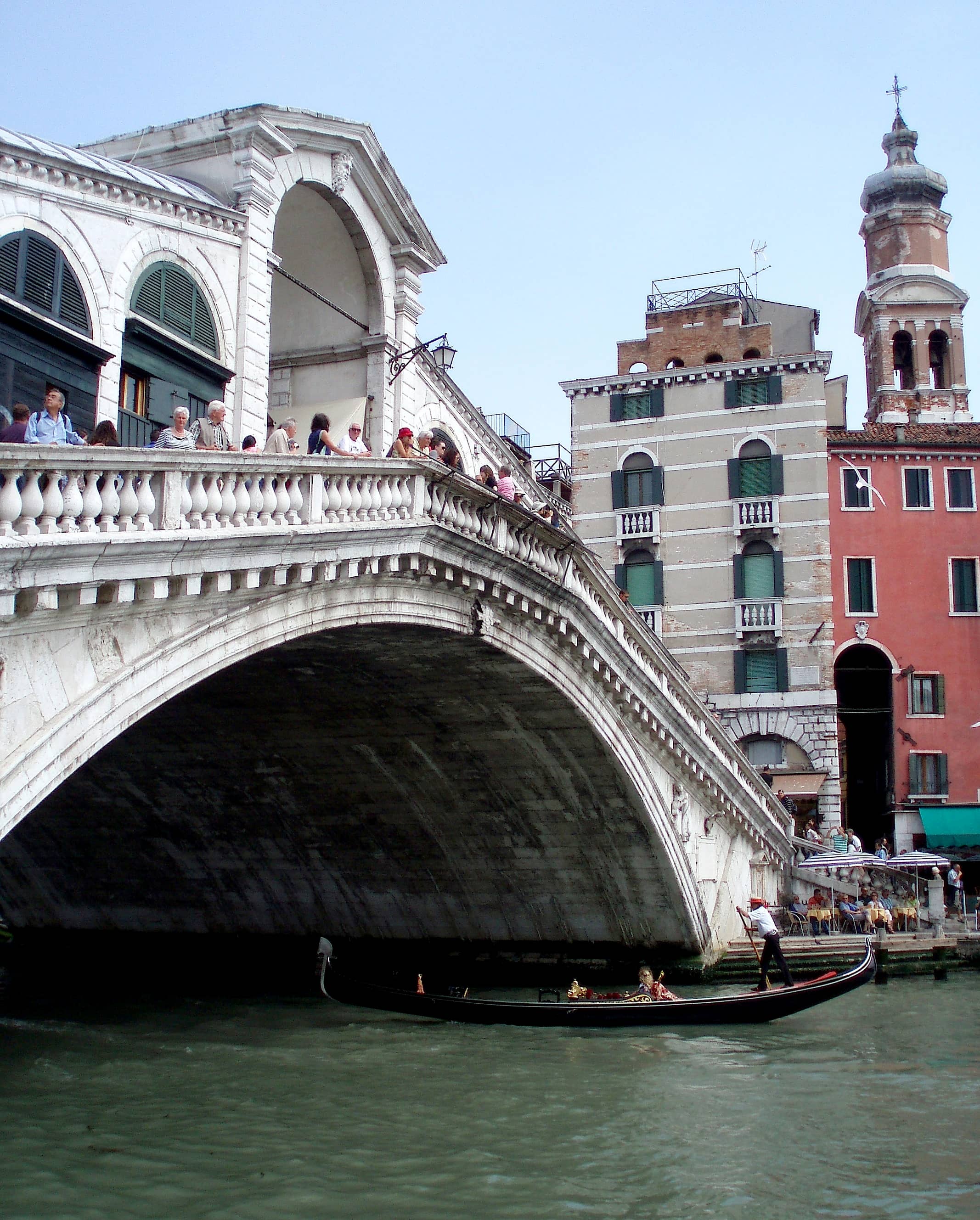 Gondola Ride Under the Arch