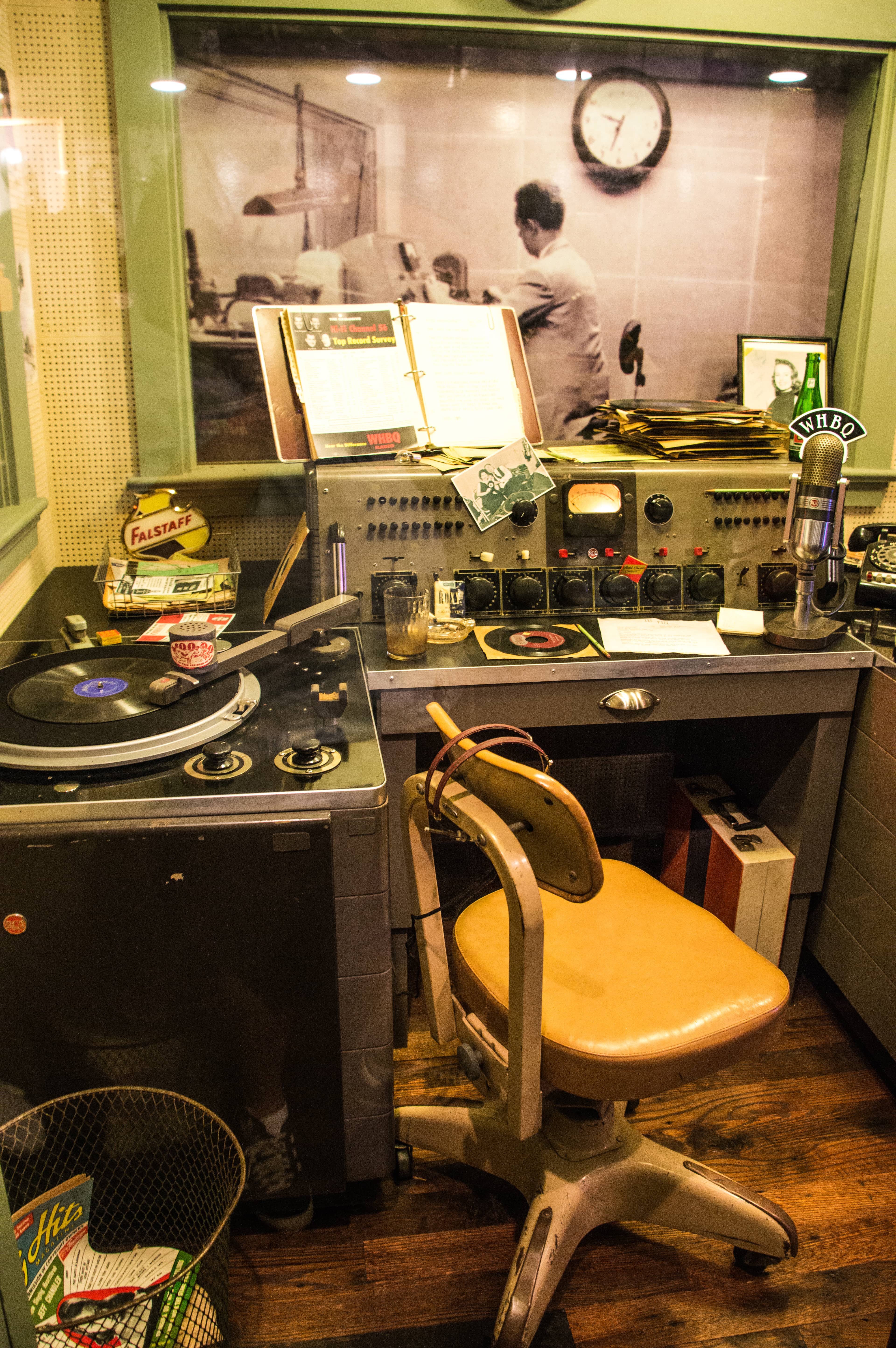 Dewey Phillips' Radio Office