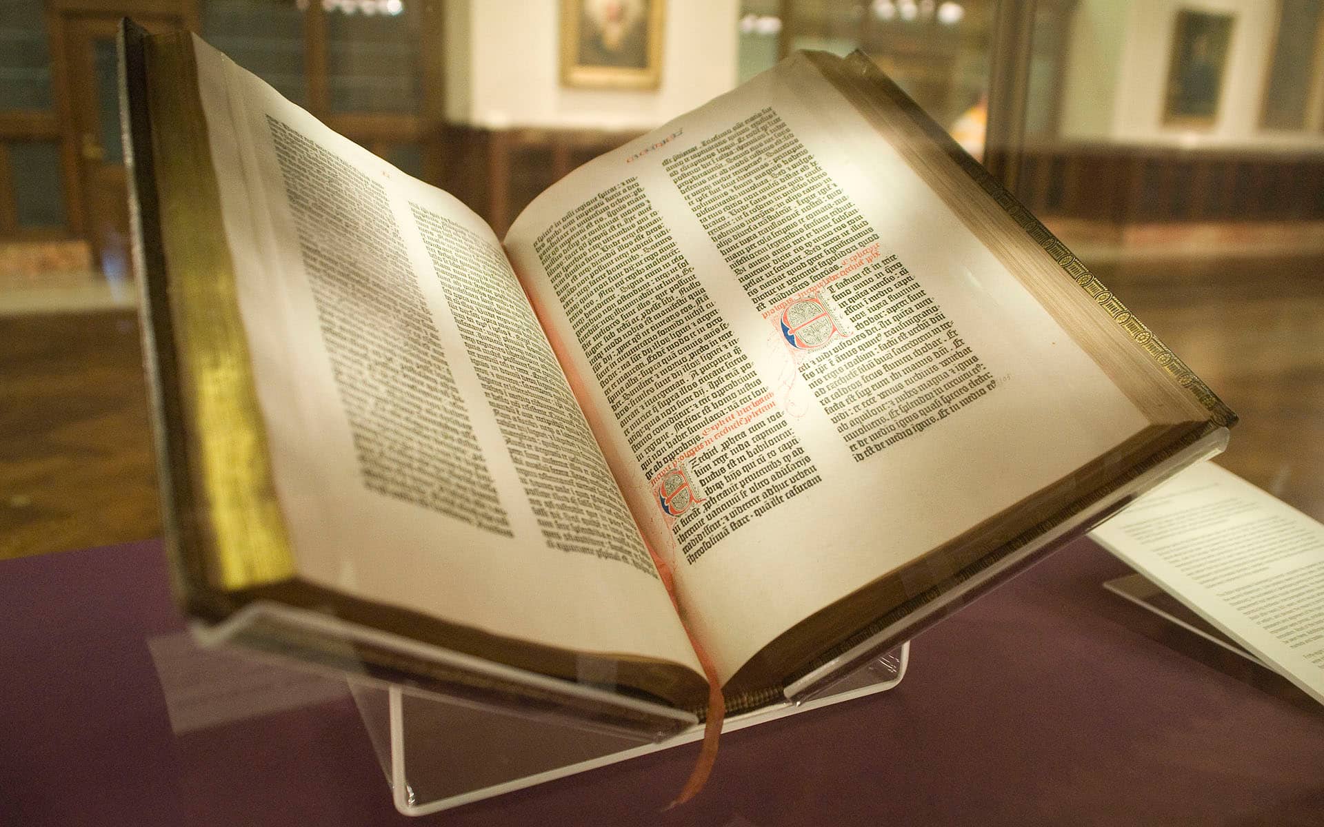 First Printed Bible