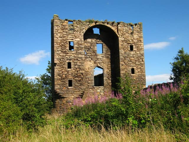 Saltcoats Castle Ruins