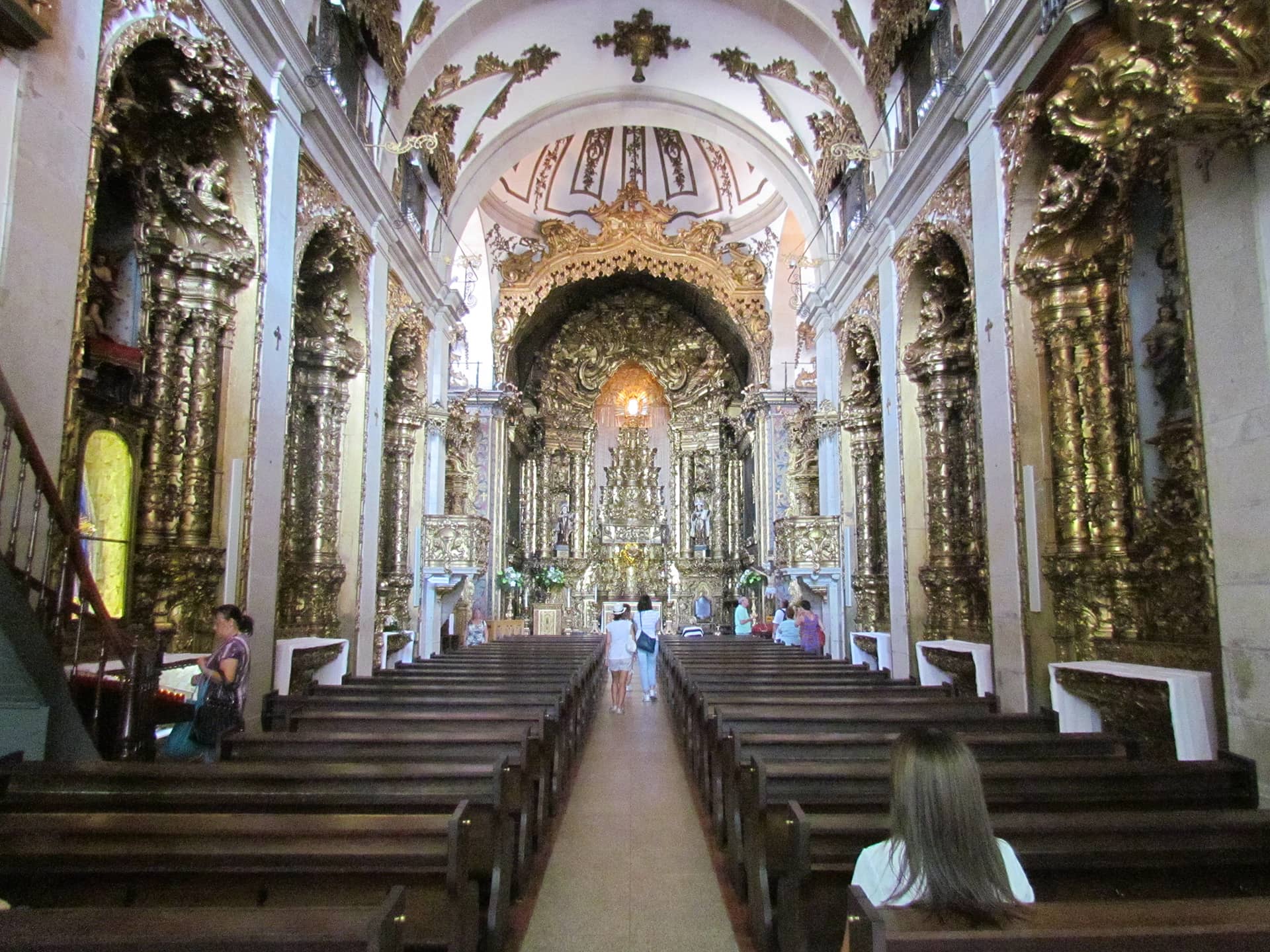 Baroque Interior of Igreja dos Carmelitas