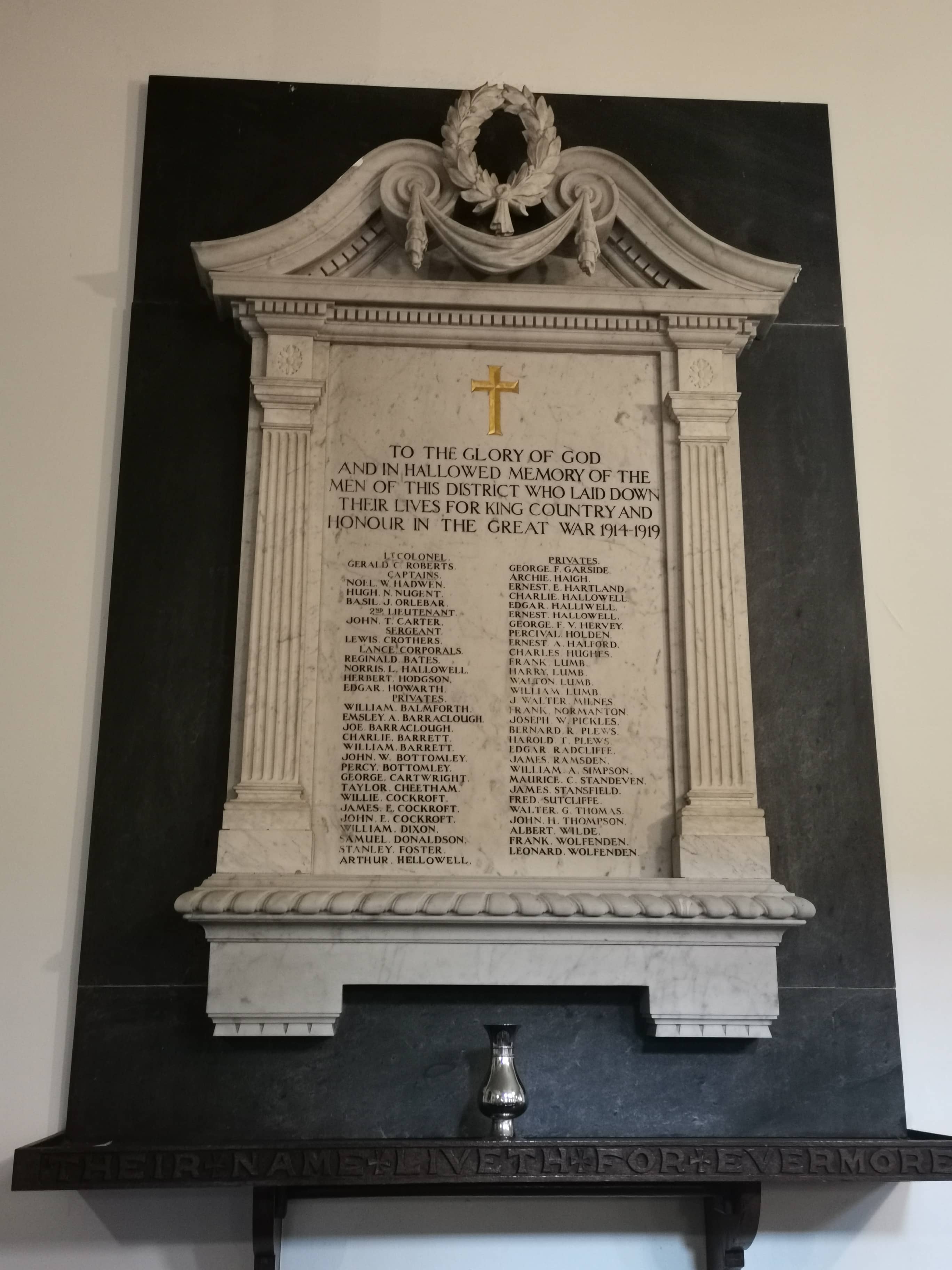 WWII Memorial Plaques