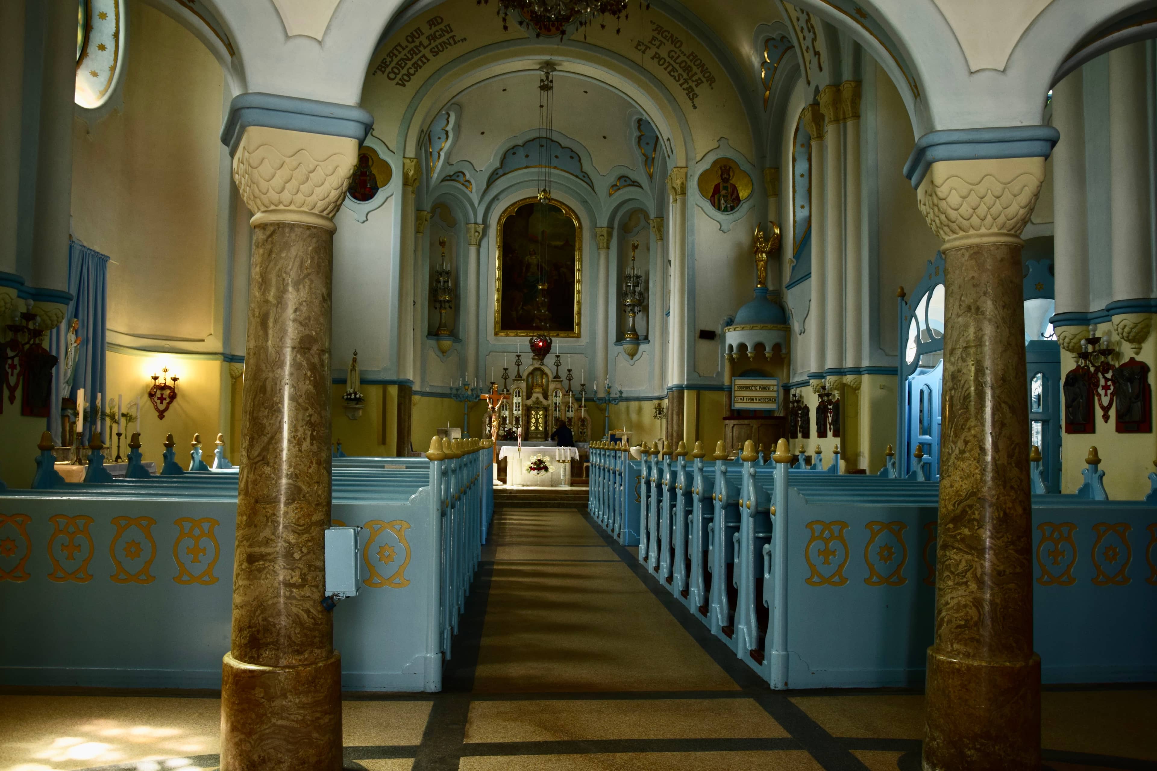Enchanting Blue Interior