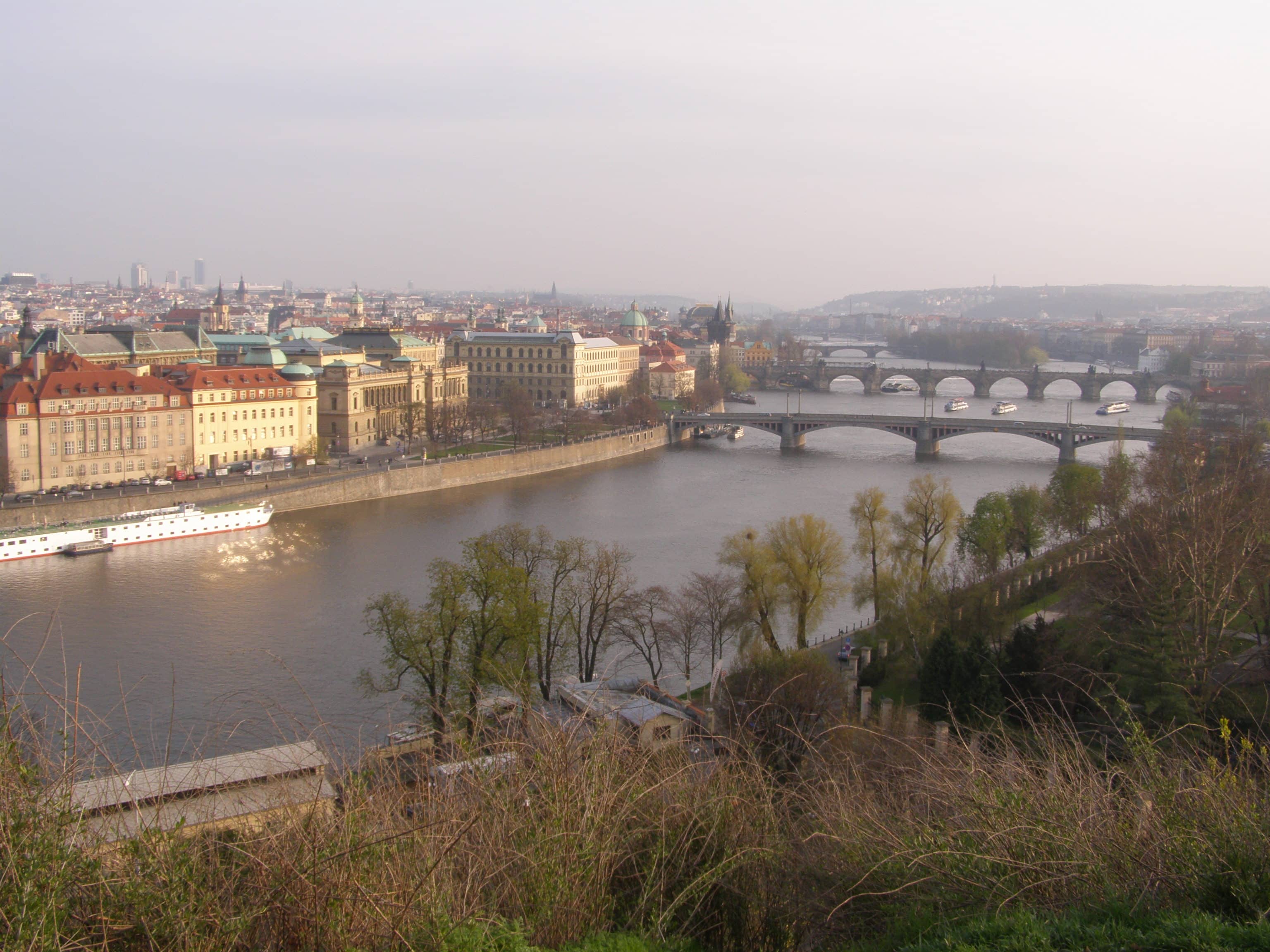 Panoramic Cityscapes from Letná Park
