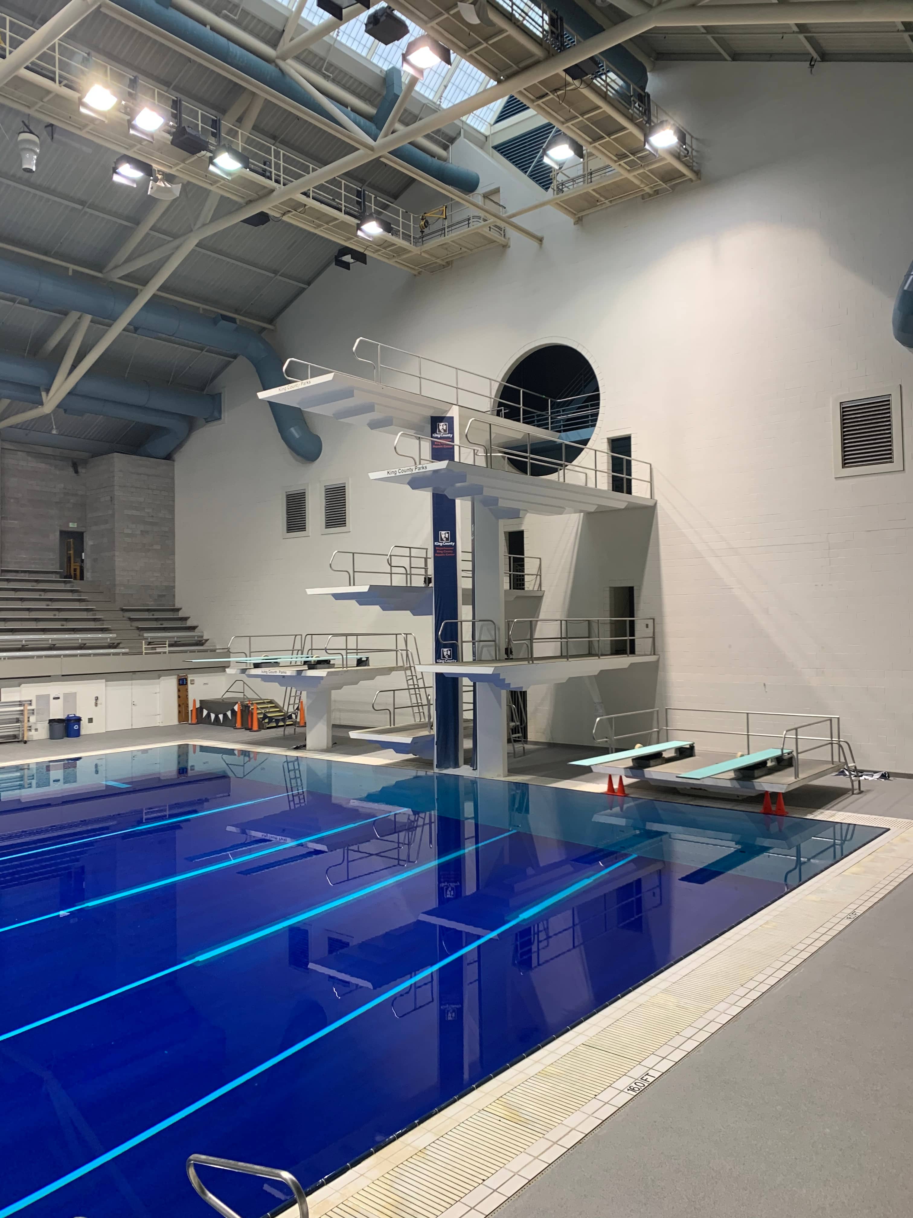 Towering Diving Platform