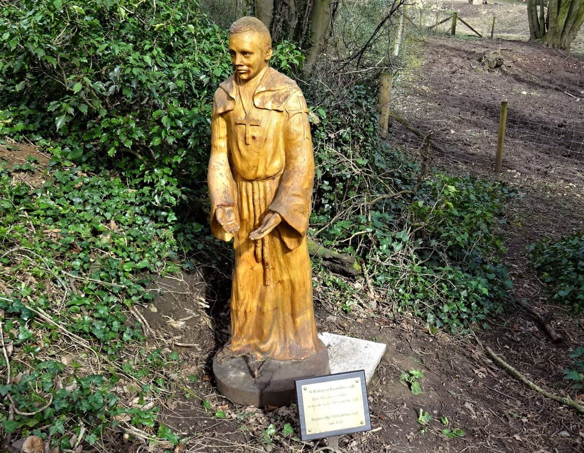 Saint Robert's Statue