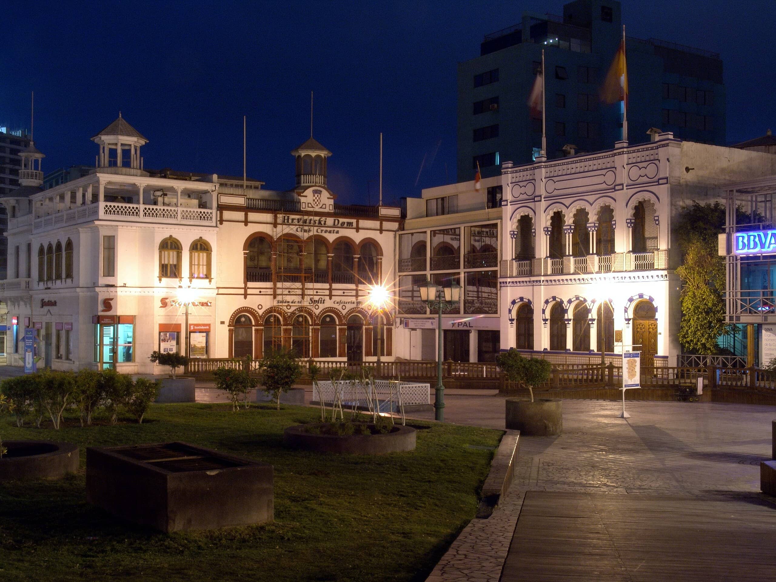 Illuminated Evening Ambiance