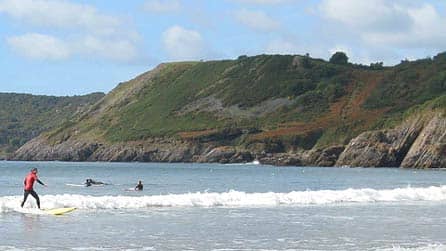 Surfing and Paddleboarding