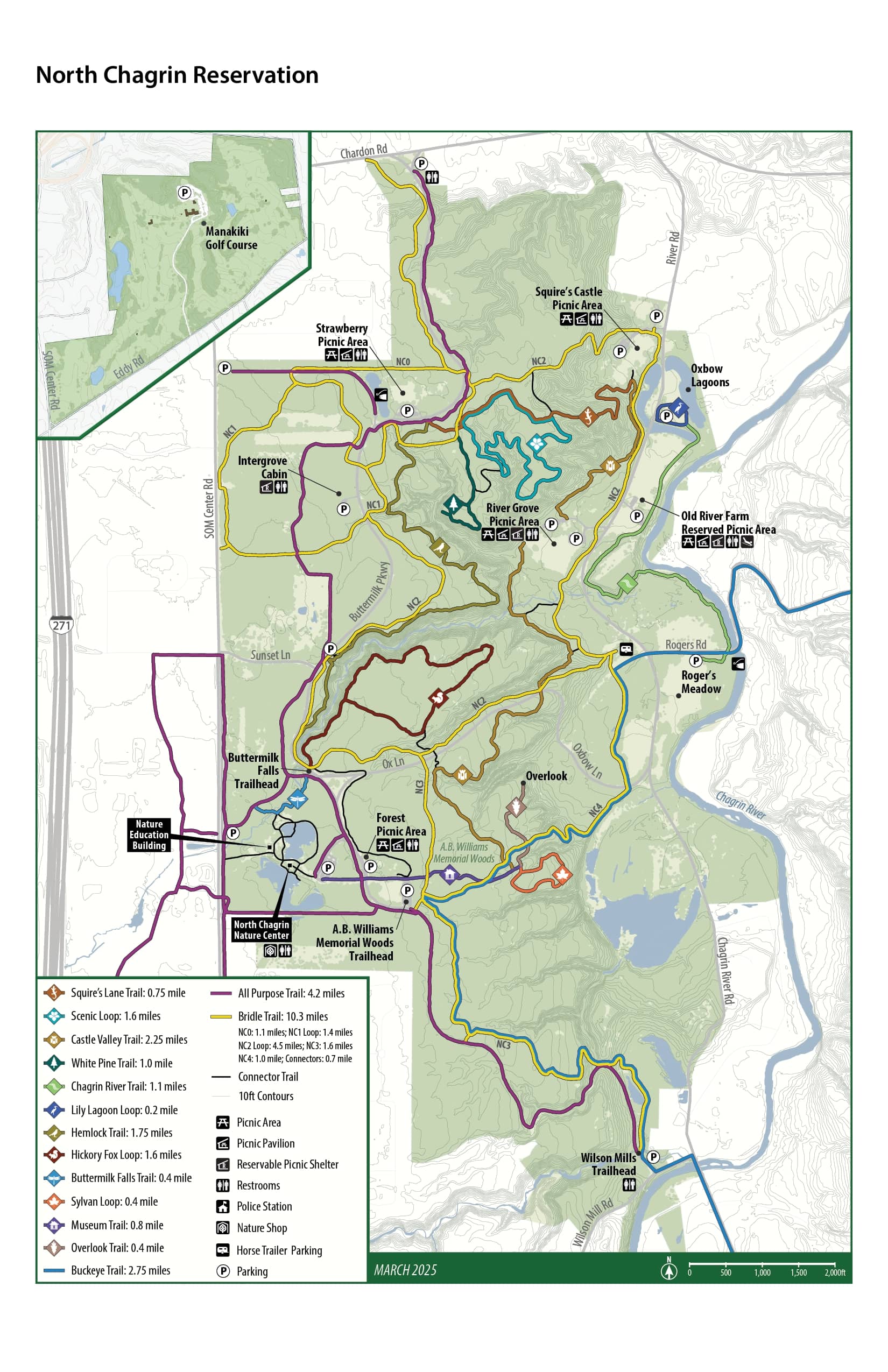 North Chagrin Reservation Trails