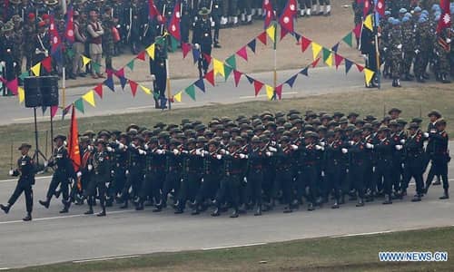Nepal Army Displays