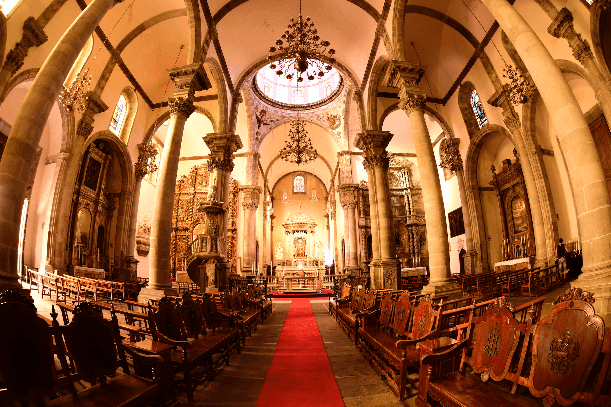 Dome and Stained Glass