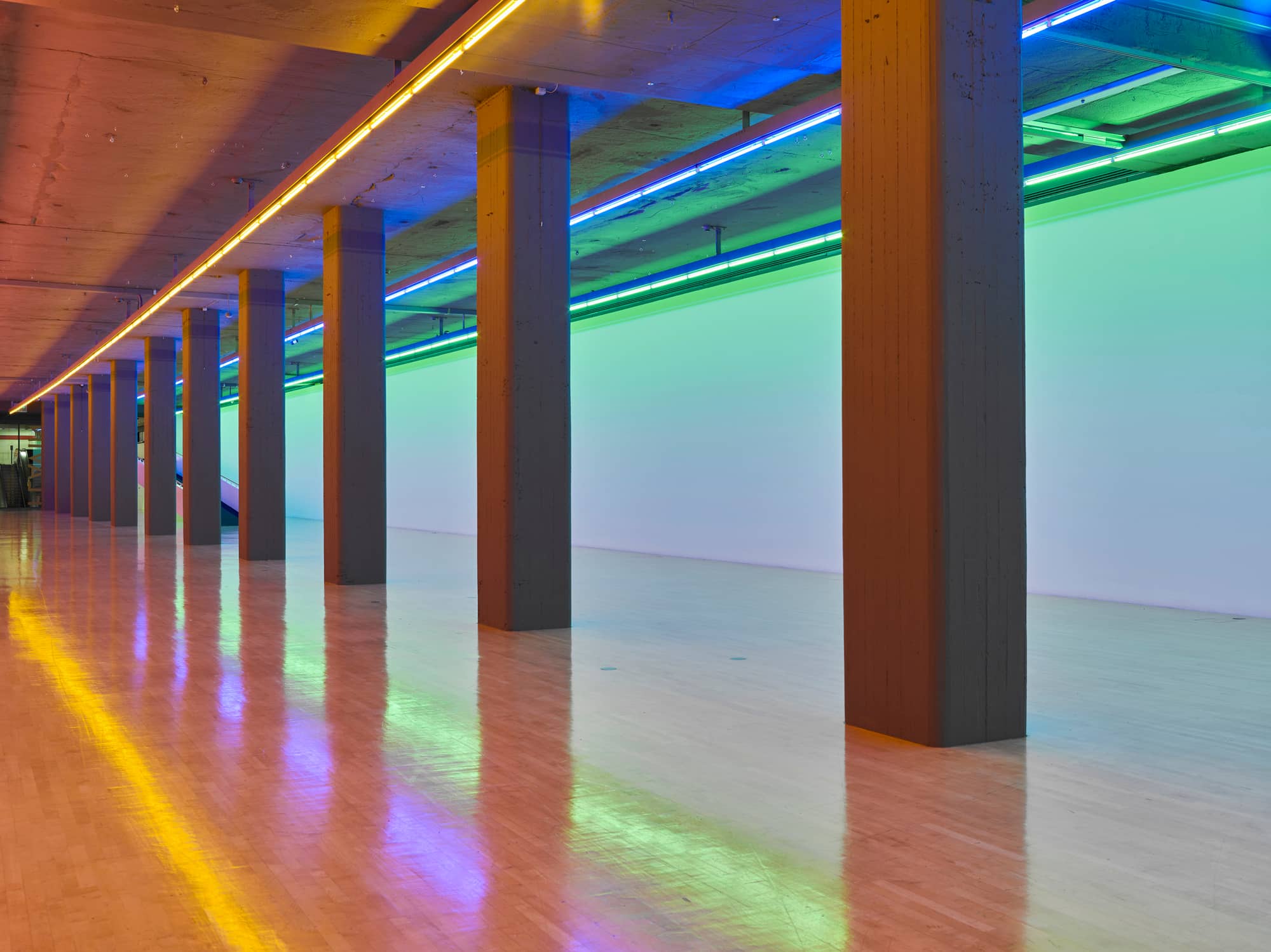 Dan Flavin Installation