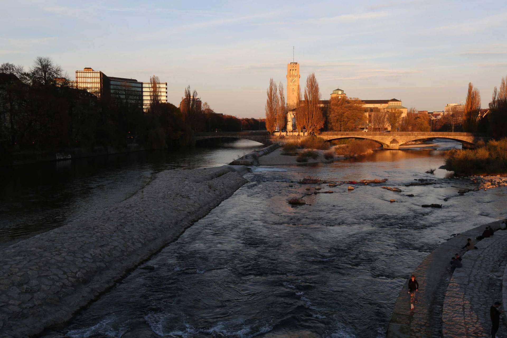 Isar River Promenade