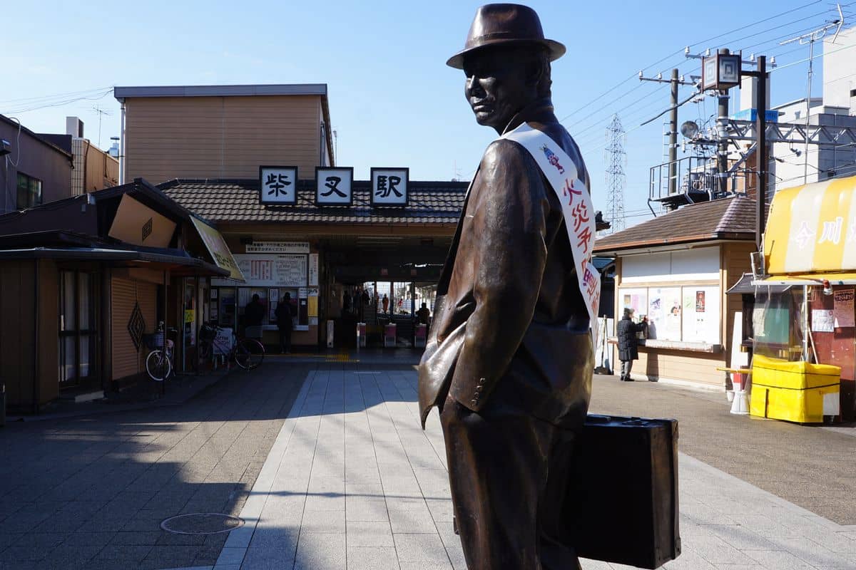 Tora-san Statue