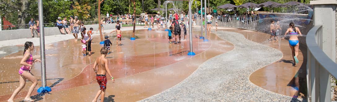 Splash Pad & Playgrounds