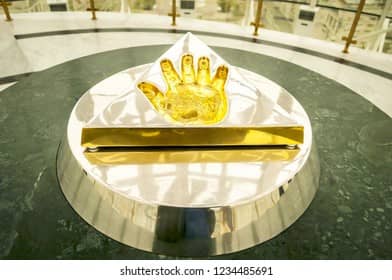 President's Handprint