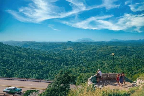 Panoramic Mountain Scenery