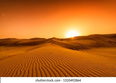 Sunset Over the Dunes