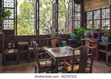 Traditional Teahouse Ambiance