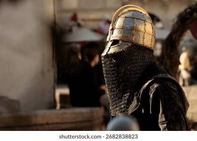 Knight Helmets & Swords