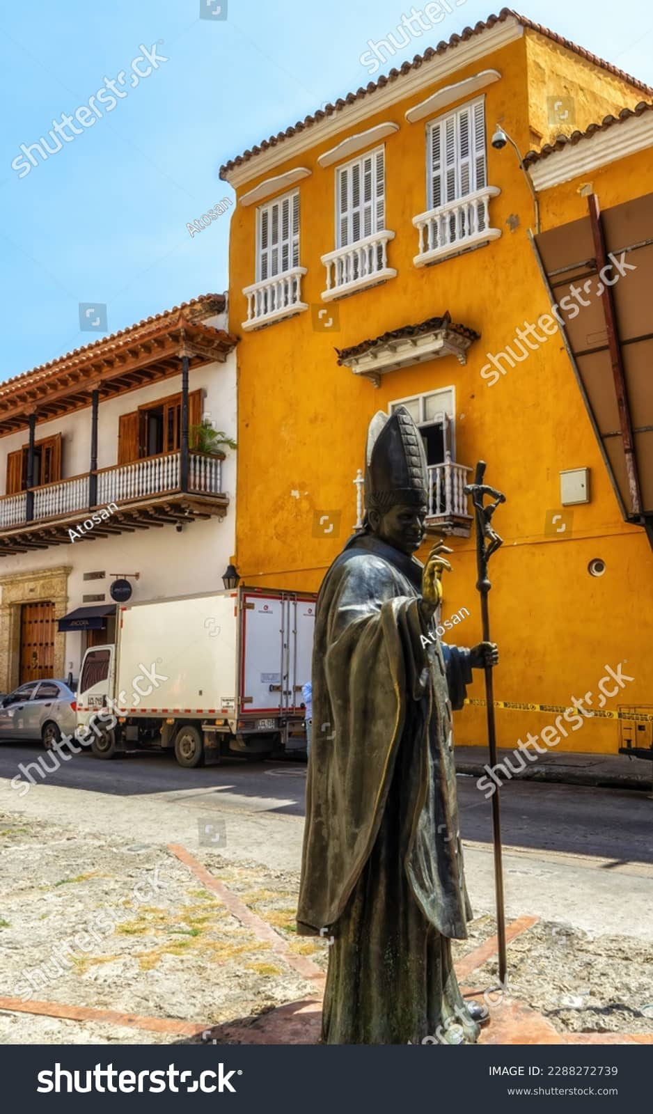 Pope John Paul II Statue
