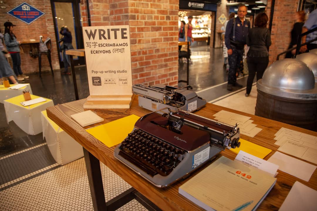 Vintage Typewriter Station