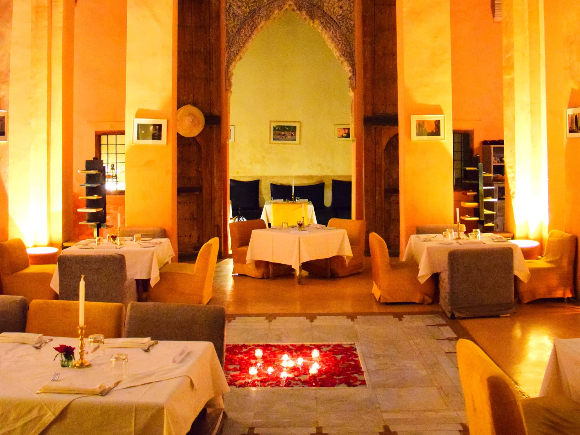 Atmospheric Candlelit Ambiance