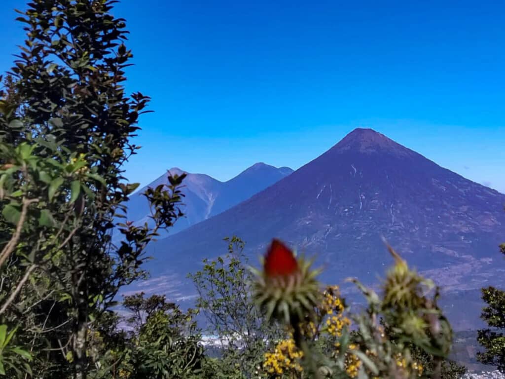 Summit Views of Neighboring Volcanoes