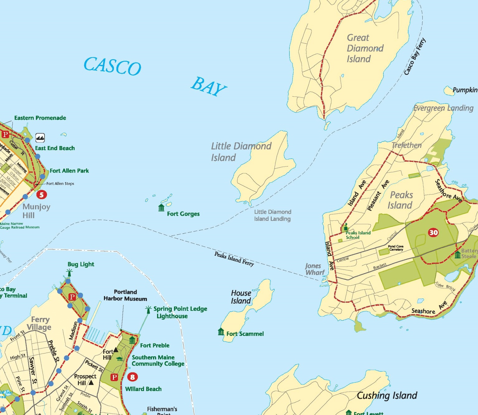 Island Loop Drive/Ride