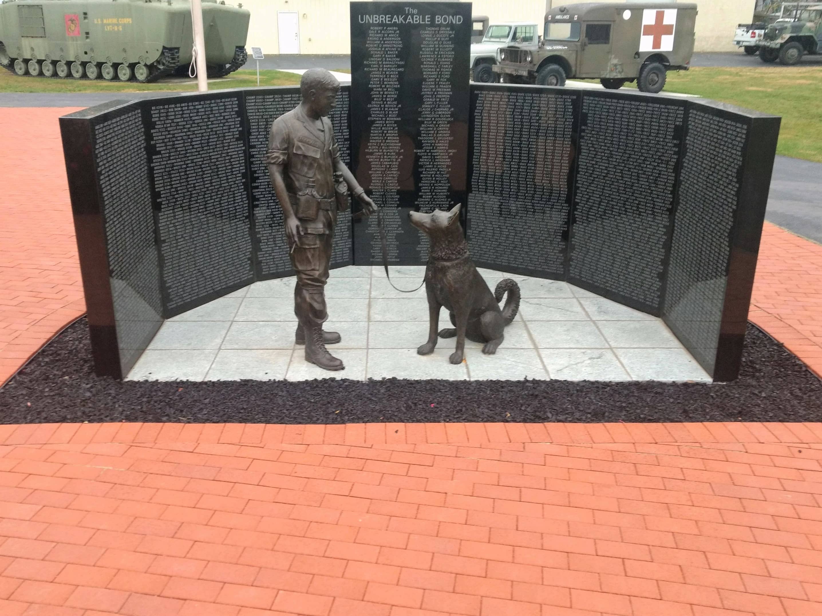 Vietnam War Dog Team Memorial